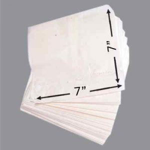 7x7 Grease Proof Chips Bag